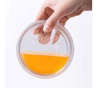 ZGHQHCDRH Fiambrera, Fiambrera de vidrio Bento Boxes; Tazón De Vidrio; Caja conservación con tapa; Redondo; Sellada Refrigerada; almuerzo(XS)