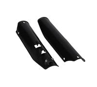 ZGHQHCDRH Fundas de Horquillas para Motos Protector de Horquilla Delantera de plástico para Motocicleta CRF70, KLX110, KAYO 140, BSE, PH07, Apollo 125CC, Dirt Pit Bike.(Black)