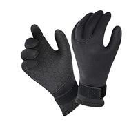 ZGHQHCDRH Guantes de invierno for hombre 5 mm y 3 for hacer snorkel, remo, surf, kayak, piragüismo, pesca submarina, equipo buceo for(3MM no Logo,M)