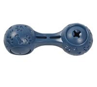 ZGHQHCDRH Huesos dispensadores de Comida for Perros de TPR duraderos de 2 Piezas for Perros pequeños y medianos: Juguetes for Limpiar(Blue)