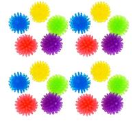 ZGHQHCDRH Juguete de Plumas para Gatos, Juguetes for Gatos, Lindo Juguete for, Pelota saltarina, de interactiva Colorida, masticable Punta Suave for, 20 Piezas