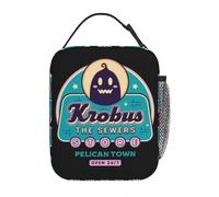 ZGHQHCDRH Krobus The Sewers Merchant Stardew Valley Bolsa de Almuerzo aislada a Prueba de Fugas Contenedor de Almuerzo de Juego Bolsa de Nevera Lonchera Trabajo