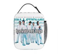 ZGHQHCDRH Lonchera Aislada Backstreet Boys Into The Millennium Tour 2025 Caja de Almacenamiento de Alimentos Harajuku Nevera Térmica Bento Box para Escuela