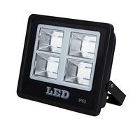 ZGHQHCDRH Luces alimentadas por energía Solar, Luces de inundación al Aire Libre Alta Potencia Brillante Reflector llevó la lámpara del Proyecto Luz iluminación Punto(Warm White,100W)