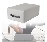 ZGHQHCDRH Mejore la Rutina de Pilates: Caja para Sentarse Universal Reformer de 23,62 * 15,75 * 9,25 Pulgadas, Herramienta de Fuerza/Equilibrio/flexibilidad para el hogar y el Estudio(Grey)
