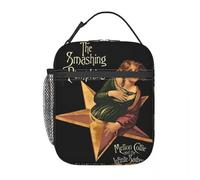 ZGHQHCDRH Mellon Collie and The Infinite Sadness Bolsa de Almuerzo con Aislamiento térmico para la Oficina The Smashing Pumpkins Loncheras Bento Reutilizables