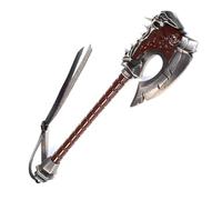 ZGHQHCDRH Modelo de Espada Larga, Modelo Bloodyroar, 19 cm/7,5 Pulgadas, con Soporte de exhibición, Totalmente metálico, decoración Escritorio, minijuego Coleccionable