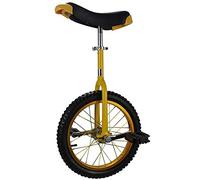 ZGHQHCDRH Monociclo, Monociclo con Ruedas de 16/18/20 Pulgadas, Antideslizantes, Bicicletas for Adultos montaña Ajustables en Altura for Montaña butilo Antideslizante(Yellow,20inch)
