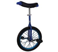 ZGHQHCDRH Monociclo, Monociclo con Ruedas de 16/18/20 Pulgadas, Antideslizantes, Bicicletas for Adultos montaña Ajustables en Altura for Montaña butilo Antideslizante(Blue,18inch)