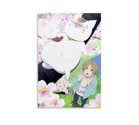 ZGHQHCDRH Natsume's Book of FriendsModern - Póster artístico de pared con textura para sala de estar, un centro de mesa llamativo para la decoración de tu oficina en casa, estilo sin marco, 40 x 60 cm