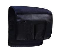 ZGHQHCDRH Organizador para reposabrazos de sofá, Bolsa de Almacenamiento Plegable for reposabrazos Silla y sofá, Soporte Organizador Mesa for teléfono con Control Remoto Colgante Cuero Antideslizante