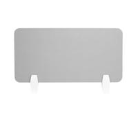 ZGHQHCDRH Pantallas acústicas, Mampara de protección for escritorios, a Prueba Salpicaduras, Independiente, for Estudiantes, Ideal for escuelas y oficinas(Light Grey,900 * 300 * 16mm with Clip)