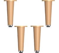 ZGHQHCDRH Patas de Muebles, 4 Patas Ajustables for Muebles, pie de Soporte for sofá, Metal Repuesto engrosadas for gabinete, Mesa, Silla, for Bricolaje(Onecolor,260mm/10in)