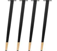 ZGHQHCDRH Patas de Muebles, 4 Patas de Metal cónicas oblicuas, Muebles Bricolaje, Soporte Repuesto for mesas café, gabinetes TV, sillas(12cm/4.7in)
