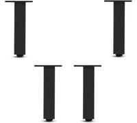 ZGHQHCDRH Patas de Muebles, 4 Patas de sofá aleación Aluminio, Repuesto Ajustables for mesas café/gabinetes TV/gabinetes/gabinetes baño(45cm(17.7in))