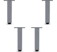 ZGHQHCDRH Patas de Muebles, 4 Patas for Muebles, de Soporte Ajustables for, Repuesto for Bricolaje, Mesa Centro/gabinete TV/gabinete/Patas for gabinete baño(6cm(2.4in))