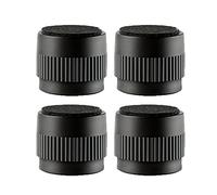 ZGHQHCDRH Patas de Muebles, Elevadores autoadhesivos Resistentes for Muebles Que añaden 55 mm de Altura a Camas, sofás y armarios. Juego 4(Black)