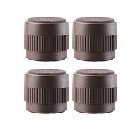 ZGHQHCDRH Patas de Muebles, Elevadores autoadhesivos Resistentes for Muebles Que añaden 55 mm de Altura a Camas, sofás y armarios. Juego 4(Dark Brown)