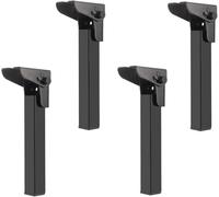 ZGHQHCDRH Patas de Muebles, Patas Plegables for Muebles, Patas de Mesa portátiles for, pies Repuesto for DIY, 4 Uds(25cm/9.8in)
