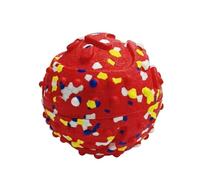 ZGHQHCDRH Pelota de Palomitas de maíz Rumbler Pet de 2 Piezas: Resistente a mordeduras, Limpia los Dientes del Perro y de Alta Elasticidad.(W3)