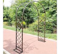 ZGHQHCDRH Pérgola enrejada con Arco para jardín, Ideal para Caminos y entradas Exteriores, con Altura Ajustable para un paisajismo versátil.