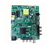 ZGHQHCDRH Placa De Red ZP.255E.818R02 WIFI4 Core Smart TV Placa Base 512MB + Control Remoto 4G