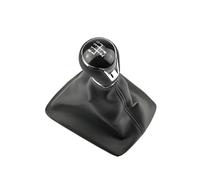 ZGHQHCDRH Pomos Palanca Cambios Para Seat Leon Cupra 2013-2019 Polaina Cubierta Antipolvo Para Maletero Perilla Palanca Cambios Coche 5/6 Velocidades(5 Speed)