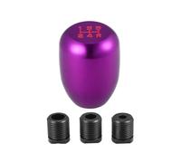 ZGHQHCDRH Pomos Palanca Cambios Para Transmisión Manual Perilla Palanca Cambios Automática Cambio Coche Universal 5 Velocidades(Purple)