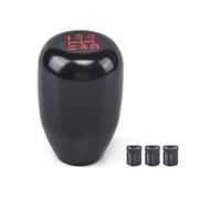 ZGHQHCDRH Pomos Palanca Cambios Para Transmisión Manual Perilla Palanca Cambios Automática Cambio Coche Universal 5 Velocidades(Black)