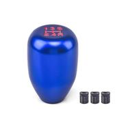 ZGHQHCDRH Pomos Palanca Cambios Para Transmisión Manual Perilla Palanca Cambios Automática Cambio Coche Universal 5 Velocidades(Blue)