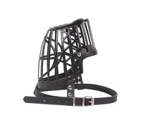 ZGHQHCDRH Protector bucal for Perros Que Permite jadear, Beber y Entrenar. Ajuste cómodo, Ligero Duradero. Evita Coma, muerda o mastique(Black,No.5)