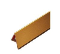 ZGHQHCDRH Protectores de Esquina autoadhesivos de aleación de Aluminio for Muebles, Puertas y mesas - Resistentes a Impactos (1 Unidad)(Gold,1x150cm)