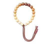 ZGHQHCDRH, Pulseras de Cuentas de raíz de Mantra Bodhi de Seis Caracteres, Exquisito Rosario Budista de Mano for meditación y Canto