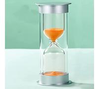 ZGHQHCDRH Reloj de Arena, Reloj de Arena Doble protección for niños, Coloridos Relojes for aulas, hogar, Cepillado Dientes y Juegos(Red,20 Minutes)