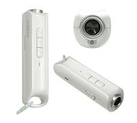 ZGHQHCDRH Repelente ultrasónico de Perros, artefacto Tres en uno Recargable por USB, luz Intermitente de Alta frecuencia de 25 pies de Alcance