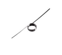 ZGHQHCDRH Resortes de Acero Inoxidable, 10 Piezas, diámetro del Alambre: 1 mm, diámetro Exterior: 6 mm, Resorte de torsión mecánico.(1x6mm 9 Turns 180°)