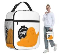 ZGHQHCDRH SCP 999 The Tickle Monster Bolsa de Almuerzo aislada para niños Nevera Escolar térmica Caja de Comida Bolsa Cajas de Almuerzo a Prueba de Fugas Contenedor de loncheras