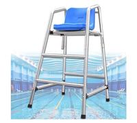 ZGHQHCDRH Silla de socorrista, Silla de árbitro Comercial Desmontable, Escalera Salvavidas for Piscinas Interiores y Exteriores, Taburete Bar pie for terraza o Patio(4 Tier,4ft/1.2m Tall)