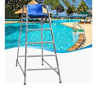 ZGHQHCDRH Silla de socorrista, Silla de observación Salvavidas for Piscinas Exteriores e Interiores, Equipo Profesional Salvamento(L (70.9inch/180cm))