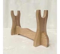 ZGHQHCDRH soporte para espadas, Exhibición de gladiadores, soporte for espadas cruzadas, for cuchillos, for flauta, 3 capas, grande y oscuro(1 layer small log)