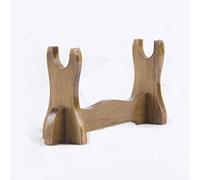 ZGHQHCDRH soporte para espadas, Exhibición de gladiadores, soporte for espadas cruzadas, for cuchillos, for flauta, 3 capas, grande y oscuro(1 layer small dark)