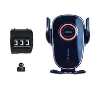 ZGHQHCDRH Soporte Teléfono Coche para Ford Mondeo 2022 2023 Soporte Magnético para Teléfono Coche Base Soporte Teléfono Carga Inalámbrica 15W(Base and Holder 2)