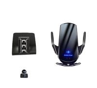 ZGHQHCDRH Soporte Teléfono Coche para Ford para Focus 2012-2016 Soporte Teléfono para Coche Base Fijo Especial Carga Inalámbrica Accesorios Interiores(Base and Holder 3)