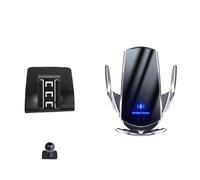 ZGHQHCDRH Soporte Teléfono Coche para Ford para Focus 2012-2016 Soporte Teléfono para Coche Base Fijo Especial Carga Inalámbrica Accesorios Interiores(Base and Holder 4)