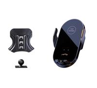 ZGHQHCDRH Soporte Teléfono Coche para Ford para Focus MK2 2005-2009 2020 2011 Soporte De Teléfono para Coche Carga Inalámbrico Base Gravedad Accesorios Montaje