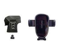 ZGHQHCDRH Soporte Teléfono Coche para Ford para Mondeo 2013-2021 Soporte Teléfono para Coche Base Fijo Especial Accesorios Carga Inalámbrica(Base and Holder 2)