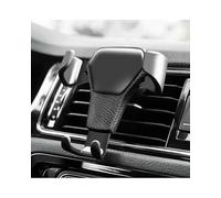ZGHQHCDRH Soporte Teléfono Coche Soporte Universal para Teléfono Coche por Gravedad con Clip para Salida Aire para Móvil para Inteligente GPS(Black)