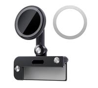 ZGHQHCDRH Soporte Teléfono Coche Tenedor Magnético Teléfono Coche para El Soporte Lateral Pantalla Visualización Control Central Modelo 3 XYS para Samsung(Round)
