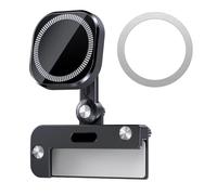 ZGHQHCDRH Soporte Teléfono Coche Tenedor Magnético Teléfono Coche para El Soporte Lateral Pantalla Visualización Control Central Modelo 3 XYS para Samsung(Square)