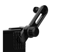 ZGHQHCDRH Soporte Teléfono Coche Varilla Extensión Pantalla Visualización Coche Base Soporte para Teléfono Móvil Cabeza Bola Universal 17mm Adhesiva para Montaje(Rear Nut)